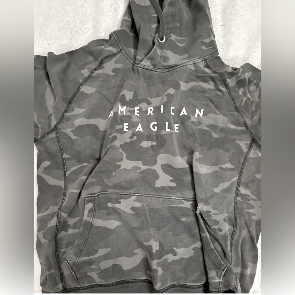 American Eagle Camo Hoodie